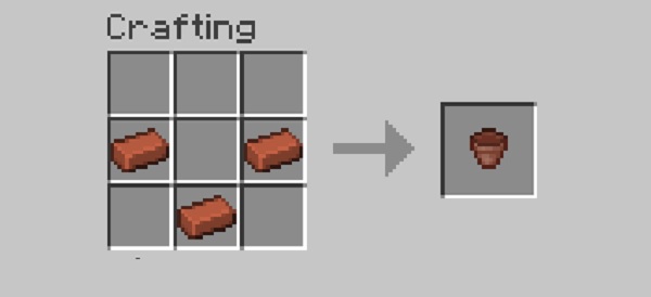 how-to-make-flower-pot-in-minecraft